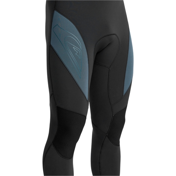 2025 Quiksilver Hommes Mercury 4/3mm Chest Zip Combinaison Néoprène 25AW213506 - Orion Blue